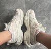 斐乐（FILA）蕨草鞋FERN女鞋运动鞋户外老爹鞋休闲鞋厚底 桦树棕/珍珠色-BS 38 实拍图