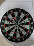 帝威18寸飞镖盘套装专业成人比赛家庭娱乐公司团建用双面飞标盘飞镖靶 18寸双面飞镖盘+6只比赛抗摔针 实拍图