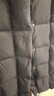 美力城羽绒服女时尚超轻泡芙鹅绒服长款外套女加厚上衣女6051 黑色 S 实拍图