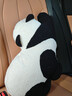 野兽派（THE BEAST）熊猫嘭嘭二合一法兰绒暖香毯/抱枕汽车头枕腰靠车载靠枕 实拍图