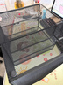 得力（deli）多功能金属网材组合式文件框/盘/栏书立办公用品桌面档案收纳盒多层资料架置物架带笔筒黑色PB103 实拍图