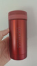 乐扣乐扣（LOCK&LOCK）不锈钢纤巧便携保温杯茶水杯车载商务杯子200ml红色LHC550 实拍图