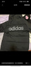 adidas 拒水暖「芯」科技长款保暖鸭绒连帽羽绒服男女阿迪达斯   黑色   M 实拍图