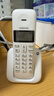摩托罗拉（Motorola）T301C 数字无绳电话机 无线座机  子母机 单机办公家用 大屏幕白色背光 清晰免提 持久续航 白色 实拍图