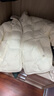 坦博尔轻薄羽绒服女短款翻领宽松舒适衬衫式女士外套330226D 淡奶黄155 实拍图