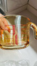 魔幻厨房玻璃量杯带刻度耐温淘米神器食品级烘焙过滤蛋液家用早餐牛奶杯子 实拍图