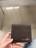 稻草人男士钱包欧美时尚票夹头层牛皮短款钱包钱夹啡色生日礼物 实拍图