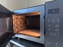 松下（Panasonic）微波炉家用烤箱多功能平板式智能微烤一体机6档变频大火力一键感温加热22升大容量 22升1000W|按键操控|黑色GF235 实拍图