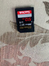 闪迪（SanDisk）512GB SD内存卡 4K V30 U3 C10 相机存储卡 读速200MB/s 写速140MB/s 微单/单反相机内存卡 实拍图