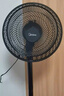美的（Midea）【超级单品】七叶轻音立式电风扇家用柔风落地扇台式桌面小型风扇大风量节能摇头宿舍电扇 SAF30AB 实拍图
