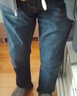 梦特娇（MONTAGUT）春夏季男士牛仔裤直筒长裤弹力舒适休闲裤父亲节礼物 深蓝 36 实拍图