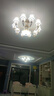 韵钰欧式客厅吊灯水晶灯具套餐现代简约防尘餐厅灯大气新款卧室灯饰 6头-配全光谱三色光源 实拍图