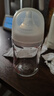 贝亲（Pigeon）玻璃奶瓶宽口径防胀气160ml S号奶嘴 1月+ AA186  实拍图