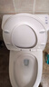 九牧（JOMOO）马桶 家用虹吸式马桶大冲力节水坐便器 防臭瞬冲 易洁抗菌马桶 行业爆款-双旋暴风冲11370-305坑 实拍图