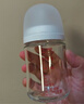 贝亲（Pigeon）玻璃奶瓶宽口径防胀气240ml M号奶嘴 3月+ AA187  实拍图