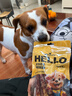 HELLOJOY狗狗零食磨牙棒比熊泰迪中小型犬磨牙洁齿 鸭肉绕奶棒100g 实拍图