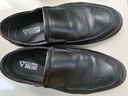 南极人2双皮鞋鞋垫男商务牛皮透气吸汗减震弹力运动 黑色 41-42 实拍图