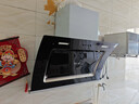 志高（CHIGO）油烟机 家用大吸力侧吸式吸油烟机烟灶消套装烟机C03+D09天然气+消毒柜F414 实拍图