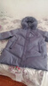 鸭鸭（YAYA）妈妈冬装羽绒服女中长款40岁50中年新款外套洋气中老年人女装衣服 紫色 4XL (建议145-160斤) 实拍图