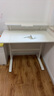 黑白调A2学习桌书桌儿童桌椅实木升降桌子写字桌电脑桌【进口橡胶木】1m 实拍图