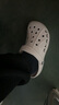 CROCS卡骆驰洞洞鞋贝雅男鞋女鞋轻便耐磨一脚蹬拖鞋休闲鞋|10126 白-100 41 /42(260mm) 实拍图