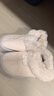 俞兆林（YUZHAOLIN）棉拖鞋女全包跟可外穿室内家居棉鞋外穿加绒雪地靴 YX029 实拍图