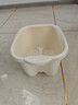 居家简约儿童矮圆凳塑料家用加厚矮凳子儿童浴室防滑凳子椅子 【浴室专享】高温过膝泡脚桶24cm 一个【活动款】 实拍图