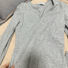 UR2025秋季新款女装时尚休闲简约基础修身T恤UYB450010 花灰 S 实拍图