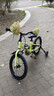 京东京造灵跃儿童自行车京东自营3-6岁山地自行车学生男女孩16寸青柠绿 实拍图