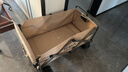 原始人（The Primitive）露营推车营地拖车户外折叠超大野营手拉车遛娃小推车野餐车桌板 【后开款带刹车】飞机款卡其 实拍图