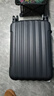 鹃羚次日达行李箱拉杆箱旅行箱大容量皮箱子密码箱结实耐用时尚商务 黑色【当/次日达】 20英寸 可登机 实拍图