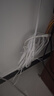 山泽（SAMZHE）六类网线 CAT6类千兆纯铜扁平网线 电脑宽带家用监控网络连接成品跳线 白色30米BBP630 实拍图