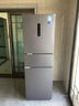 美的（Midea）238升三门冰箱灰色小型风冷家用变频一级能效宿舍租房以旧换新小冰箱MR-249WTPE【国家补贴】 实拍图