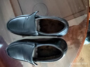 意尔康男鞋商务休闲鞋加绒保暖爸爸鞋高帮棉鞋皮鞋男 59783W黑色 42 实拍图