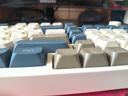 惠普（HP）K500F机械手感键盘 无线蓝牙三模静音 多功能旋钮办公游戏台式电脑笔记本通用键盘 三拼奶黄色 实拍图