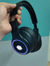 昭翼 发光蓝牙耳机头戴式无线音乐游戏电竞降噪HiFi高音质可插卡折叠长续航耳麦适配苹果安卓手机电脑 黑色丨升级版+16GB内存卡+读卡器 实拍图