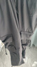 Homlean美式机能伞兵工装裤男春夏宽松小众阔腿休闲登山长裤S6603深灰L 实拍图