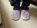 猪爸爸男童棉拖鞋冬2024新款室内儿童毛拖鞋女孩宝宝防滑中大童家居 230 实拍图