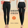 猫人打底裤女2025年新款秋冬竖条加绒加厚外穿高腰长裤显瘦小脚保暖裤 实拍图