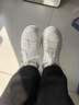 BFM麦崑小白鞋女鞋2026年新款秋季增高休闲鞋百搭厚底松糕鞋板鞋 1358白色 36 实拍图