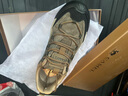 骆驼（CAMEL）踏山男士户外登山复古皮面休闲低帮徒步鞋 G14A342696 卡其 41 实拍图