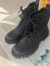 XO马丁靴男真皮牛皮2025秋冬靴子男士高帮男靴厚底鞋子男工装靴男鞋 黑色【镇店款-颜值实力派】A3901 41 实拍图