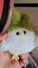 武汉文创蒜鸟发声玩偶纪念品鄂人和平鸟钥匙扣毛绒玩具公仔挂件 白色武汉蒜鸟【1个装】 武汉蒜鸟背包挂件桌面摆件 实拍图