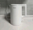 美的（Midea）电热水壶家用烧水壶小容量 0涂层 食品级304不锈钢 双层防烫 全钢无缝  1.5L容量 1566 实拍图