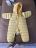 巴拉巴拉童装婴儿羽绒服宝宝轻薄连体衣抱衣爬服儿童冬装男童女童可爱萌趣 实拍图