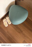 比尔迪（BIERDI）家用矮凳坐墩客厅创意软座沙发凳皮墩子沙发凳软座门口换鞋凳脚凳 翠绿色【硅胶皮】 26cm 小号【坐面40*高度26】 实拍图