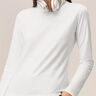 京东京造【10A抗菌T】长袖t恤女卫衣25秋季新款打底衫 白色 S 实拍图