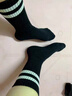 雪茜曼瑜伽袜子女专业防滑秋冬季中筒五指袜普拉提袜运动防滑专用健身 实拍图