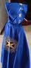 欧妮姿万圣节服装儿童披风道具装饰品万圣节装饰cosplay演出服蓝王子 实拍图