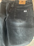 皮尔卡丹（pierre cardin）高端牛仔裤男春夏季宽松直筒休闲裤子男士弹力潮流男装 蓝灰色 34 实拍图